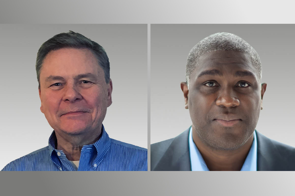 Headshots of Paul Bogonis and Ewan Auguste